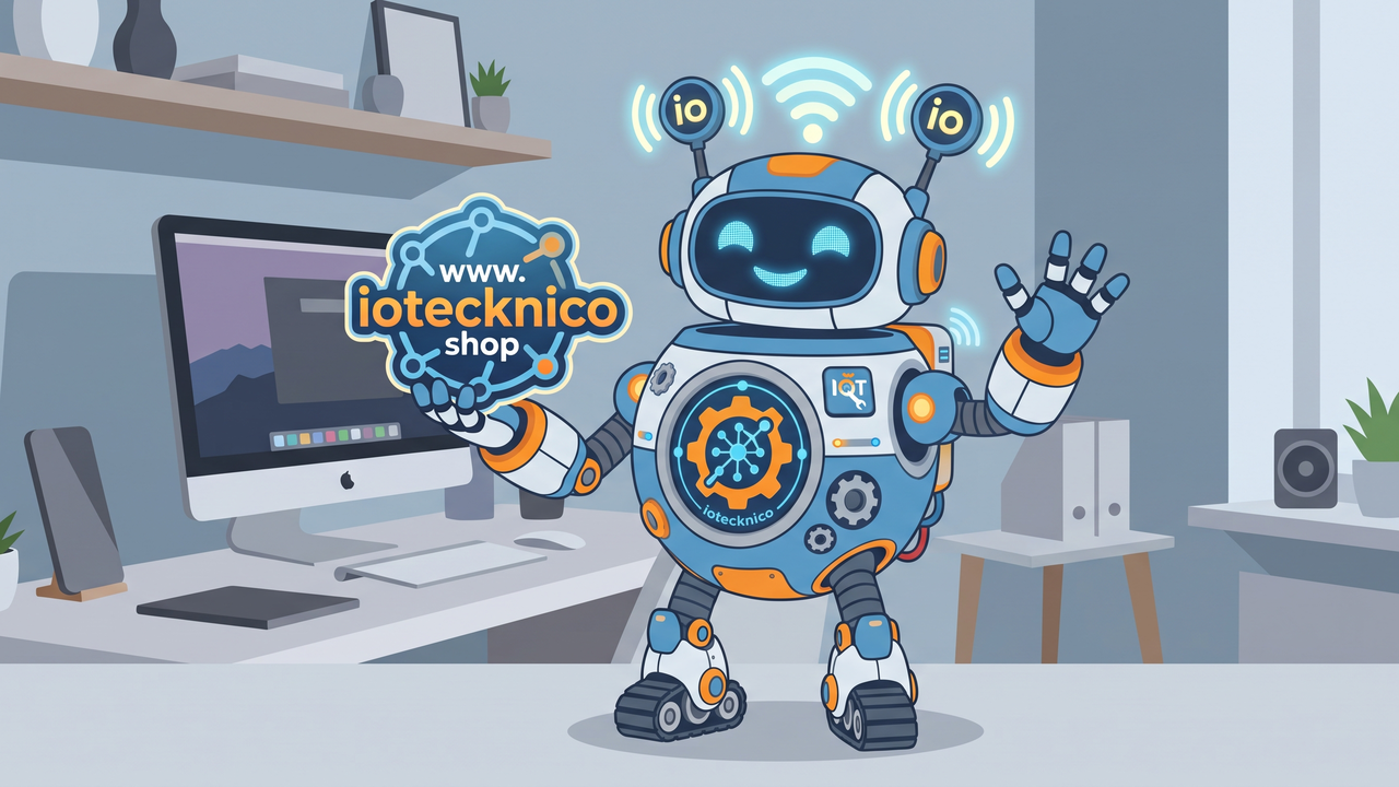 IoTeknico con la mascotte ufficiale Tek: marketplace di assistenza informatica da remoto